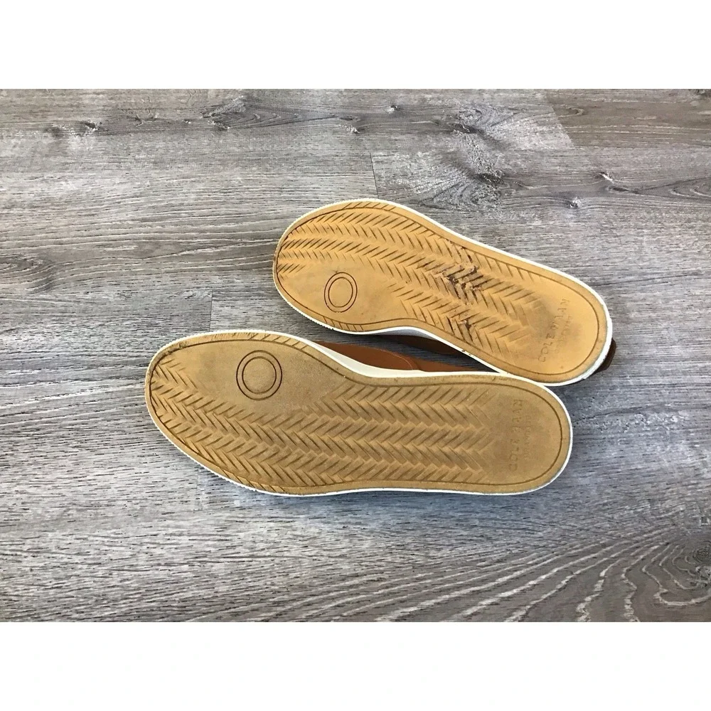 Cole Haan C33796 Mens Size 9.5 M Nantucket 2.0 Slip on Casual Shoes British Tan